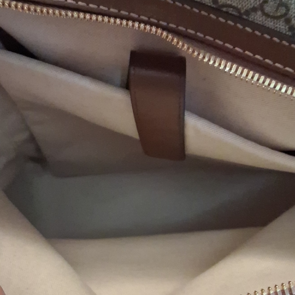 Gucci Beige Drawstring Backpack - Picture 9 of 11